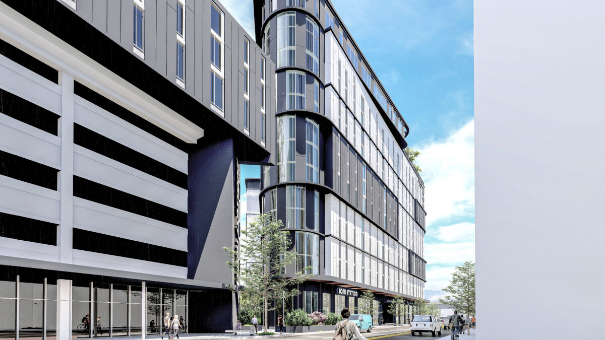 Developer breaks ground on project at Metrorail station with $53 million loan