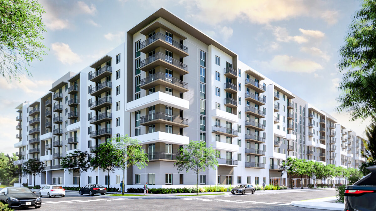 Baron Property Group Tops Out 661-Unit Metro Parc North in Hialeah