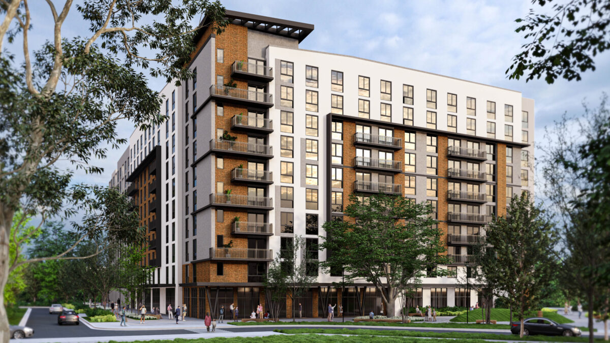 11-Story ‘Gallery at Rome Yards’ Tops Off at 2609 North Rome Avenue Tampa, FL